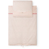 MarMar Crispy Poplin Acc Happy Hearts Seng Hør Scallop Baby