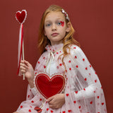 Mimi & Lula Taske Med Rem - Scalloped Heart Valentines