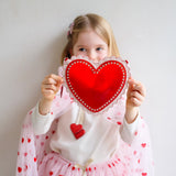 Mimi & Lula Taske Med Rem - Scalloped Heart Valentines