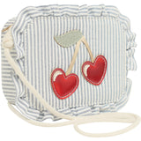 Mimi & Lula Skuldertaske - Striped Cherry Mon Cheri
