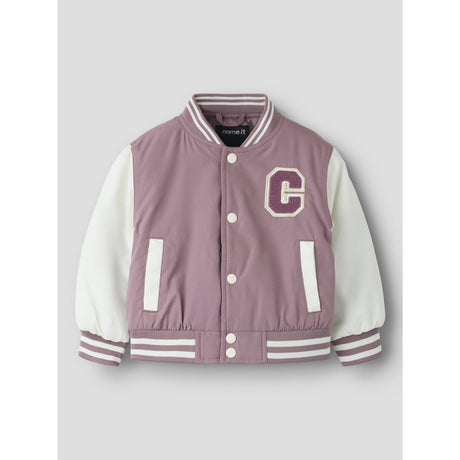 Name It Grape Shake Nmfmains Bomber Jakke