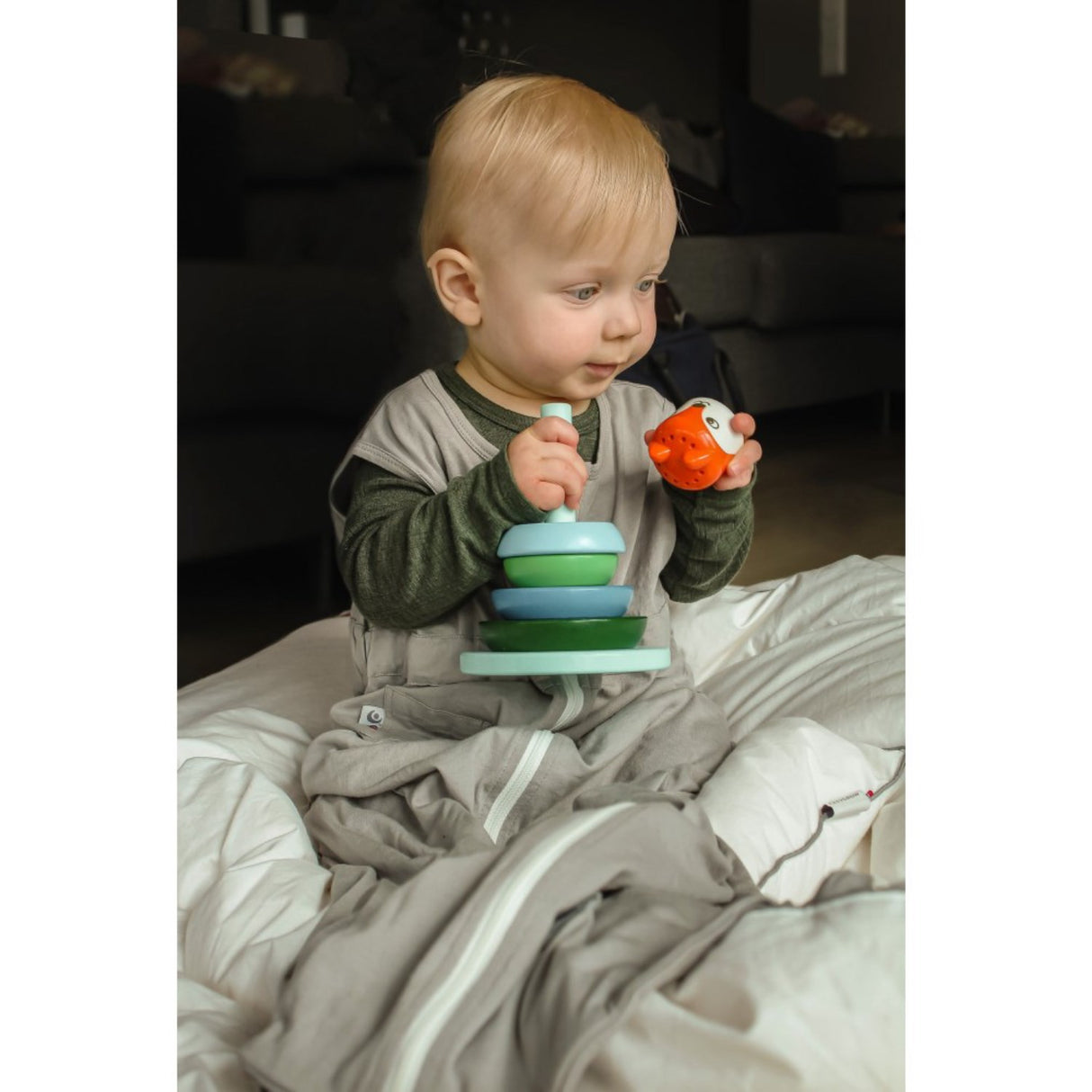 Easygrow Light Grey Night Taske LETT