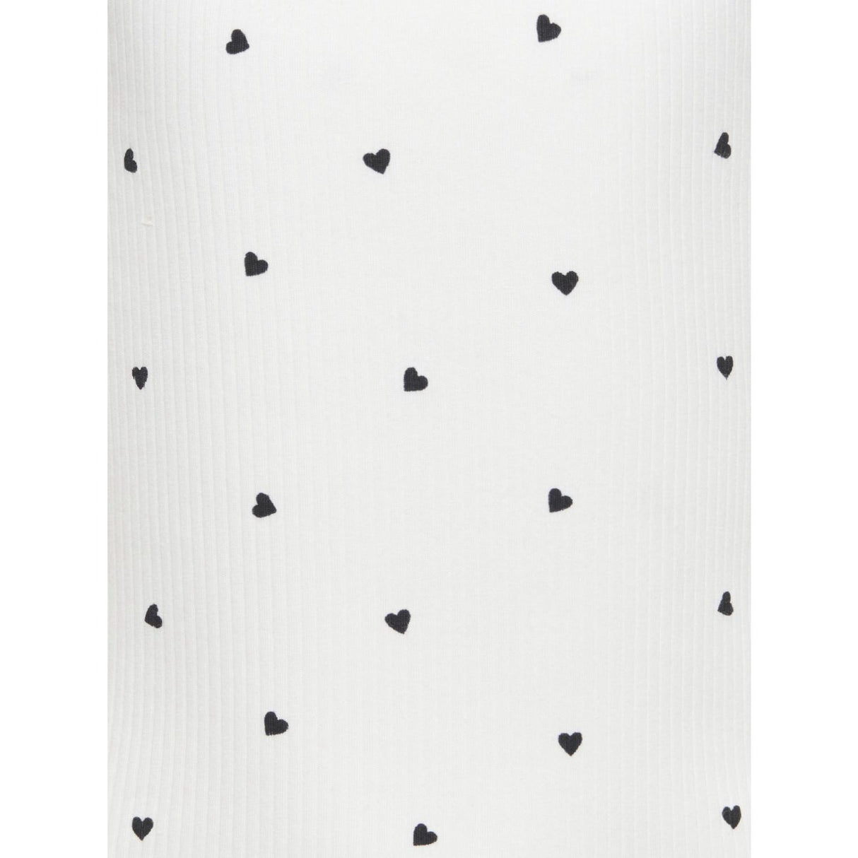 kids ONLY Cloud Dancer Black Hearts Kogbella Life Strop Top Jrs