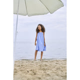 kids ONLY Cashmere Blue Emb Daisy Kogmalou Sl Emb Strop Kjole Wvn