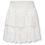 kids ONLY Cloud Dancer Koglou Life Emb Layered Nederdel Wvn