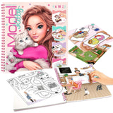 TOPModel Kitty Colouring Bog