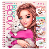 TOPModel Kitty Colouring Bog