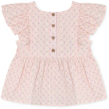 Fliink Chalk Pink Check Aop Zorro Sl Top