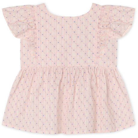 Fliink Chalk Pink Check Aop Zorro Sl Top