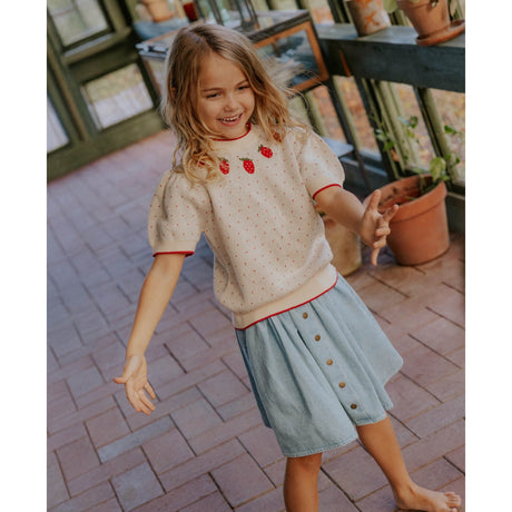 Fliink Light Denim Blue Don Denim Nederdel
