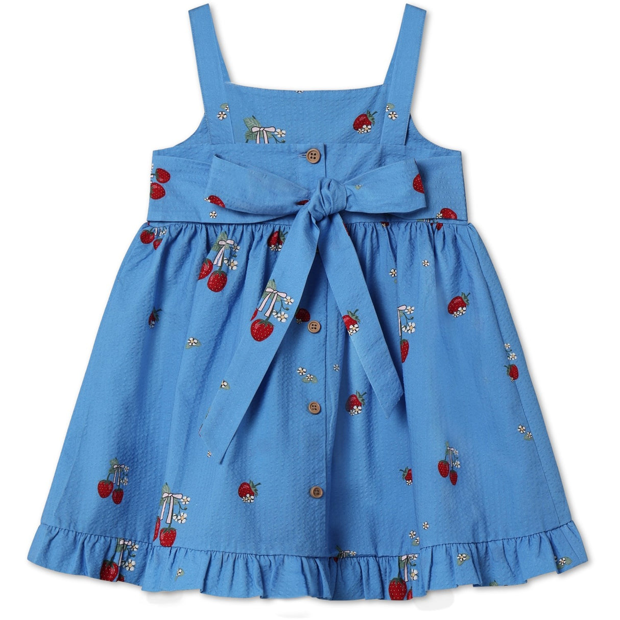 Fliink Marina Blue Aop Elma Strop Kjole