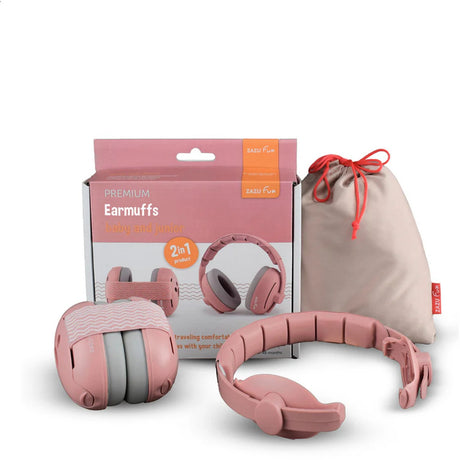 Zazu Pink Earmuffs Baby & Jr