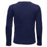 Petit Crabe Blue Basic Lynlås Uv-Swim Bluse L/S