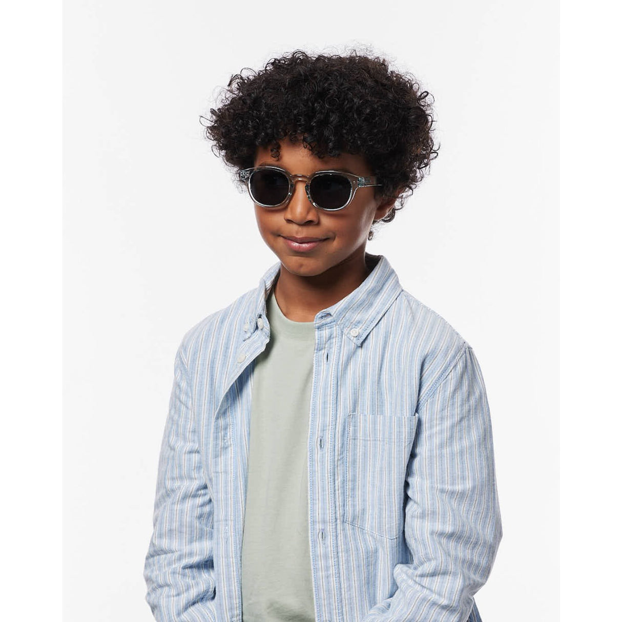 Izipizi JUNIOR 7/11 C Frozen Blue Solbriller