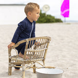 Petit Crabe Blue Lou Basic Badeheldragt L/S