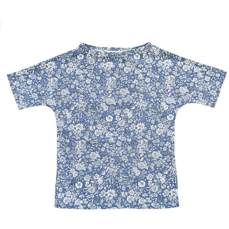 Petit Crabe Evening Sky (Made With Liberty© Fabric) Luna Boatneck Uv-Shirt S/S