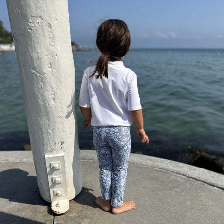 Petit Crabe Evening Sky (Made With Liberty© Fabric) Fly Uv-Leggings