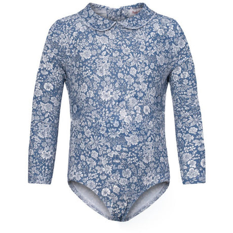 Petit Crabe Evening Sky (Made With Liberty© Fabric) Peeter Pan Badeheldragt L/S