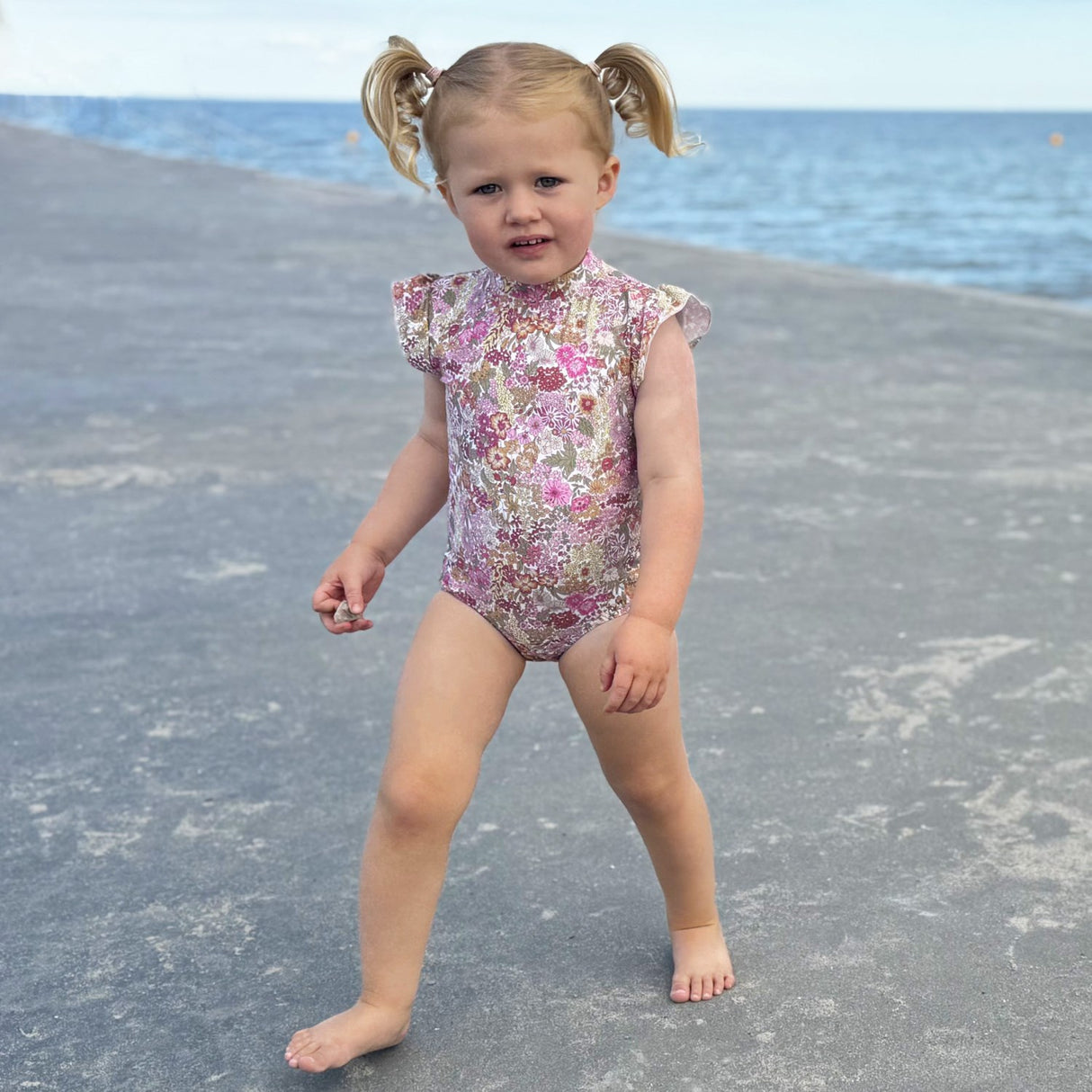 Petit Crabe Margaret Annie (Made With Liberty© Fabric) Beaa Badeheldragt S/S