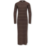kids ONLY Chicory Coffee Pumice Stone Koglupe Kenya Ls Stripe Kjole Jrs