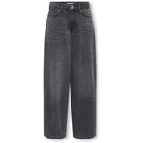 kids ONLY Washed Black Koggianna-Ella Mw Baggy Straight Dnm Tai