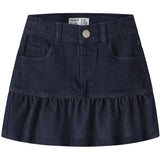 Name It Dark Blue Denim Nmfliv Dnm Glitter Nederdel 1208-Lu