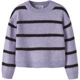 Name It Heirloom Lilac Chocolate Plum Nmfolenska Ls Strik