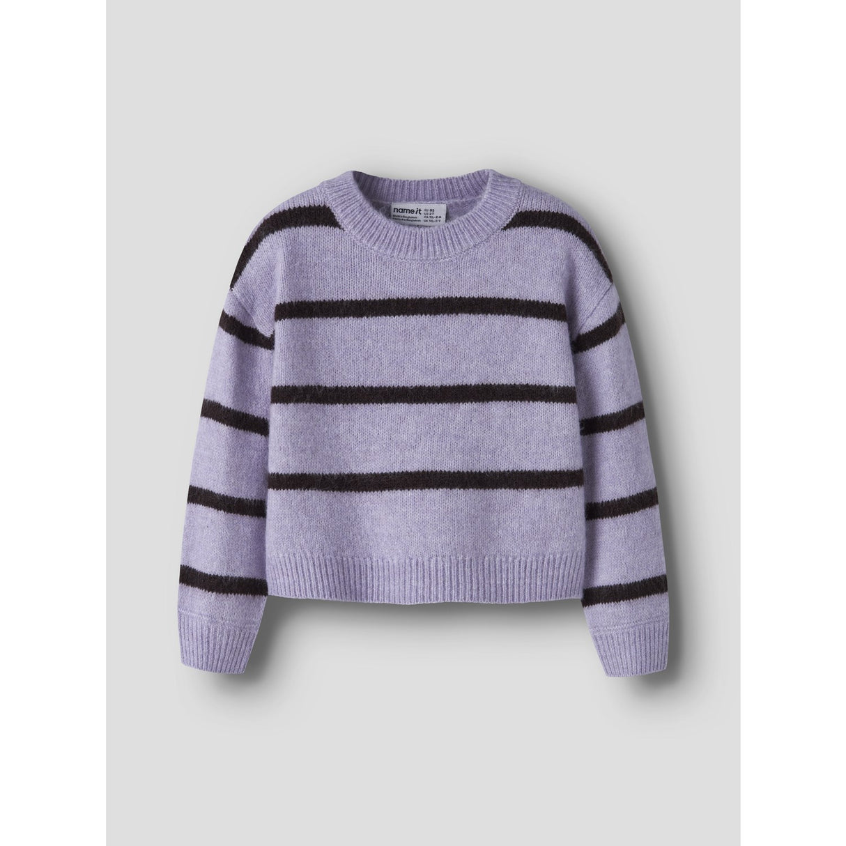 Name It Heirloom Lilac Chocolate Plum Nmfolenska Ls Strik
