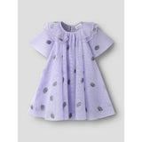 Name It Heirloom Lilac Nmfolin Ss Tyl Kjole
