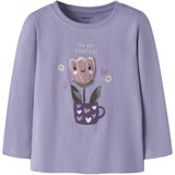 Name It Heirloom Lilac Nmfonelia Ls Top Æske