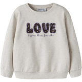 Name It Peyote Melange Nmfoclove Ls Nreg Sweat Bru