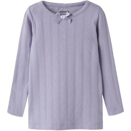 Name It Heirloom Lilac Nmfolene Ls Slim Top
