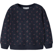 Name It Navy Blazer Nmfomer Ls Nreg Sweat Bru Æske