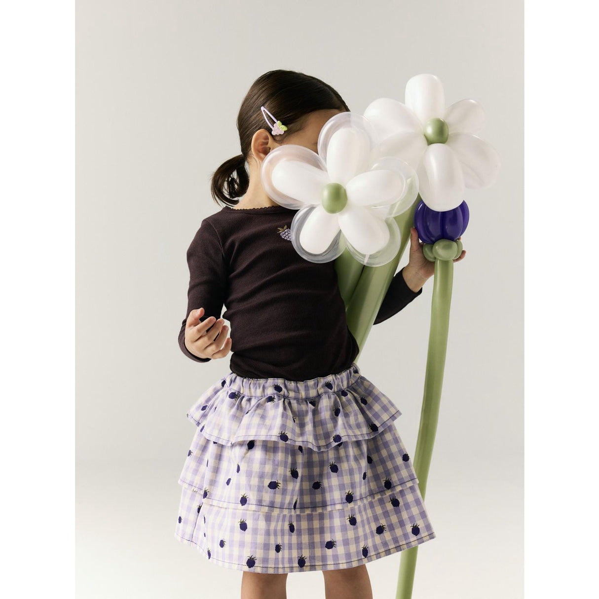 Name It Chocolate Plum Nmfonaya Ls Xsl Top Æske