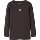 Name It Chocolate Plum Nmfonaya Ls Xsl Top Æske