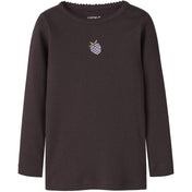 Name It Chocolate Plum Nmfonaya Ls Xsl Top Æske