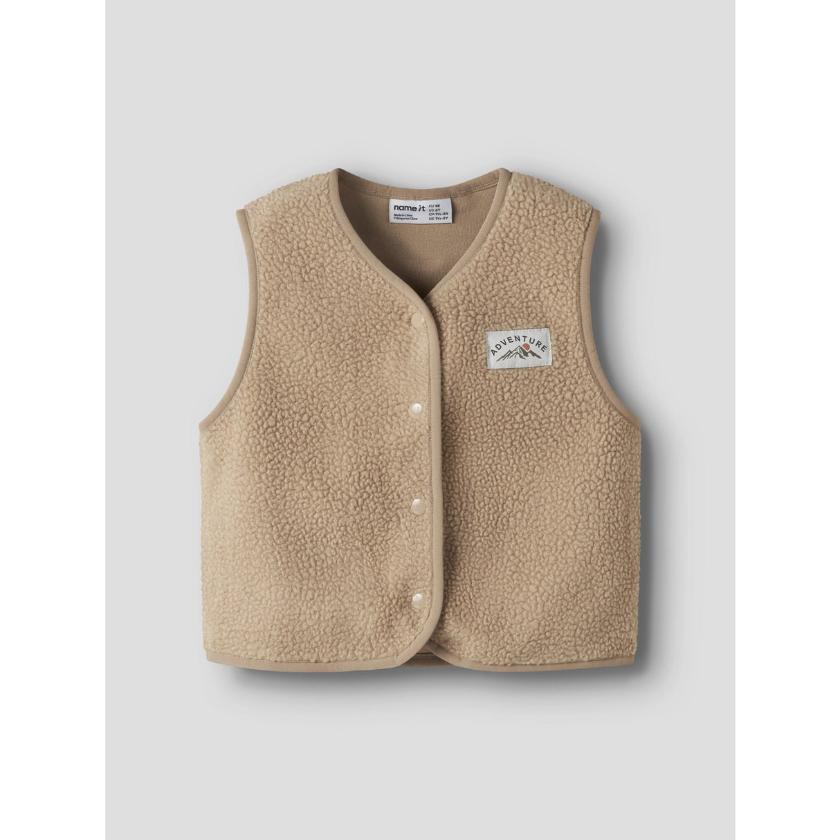 Name It Sesame Nmmowe Sl Nreg Bamse Vest
