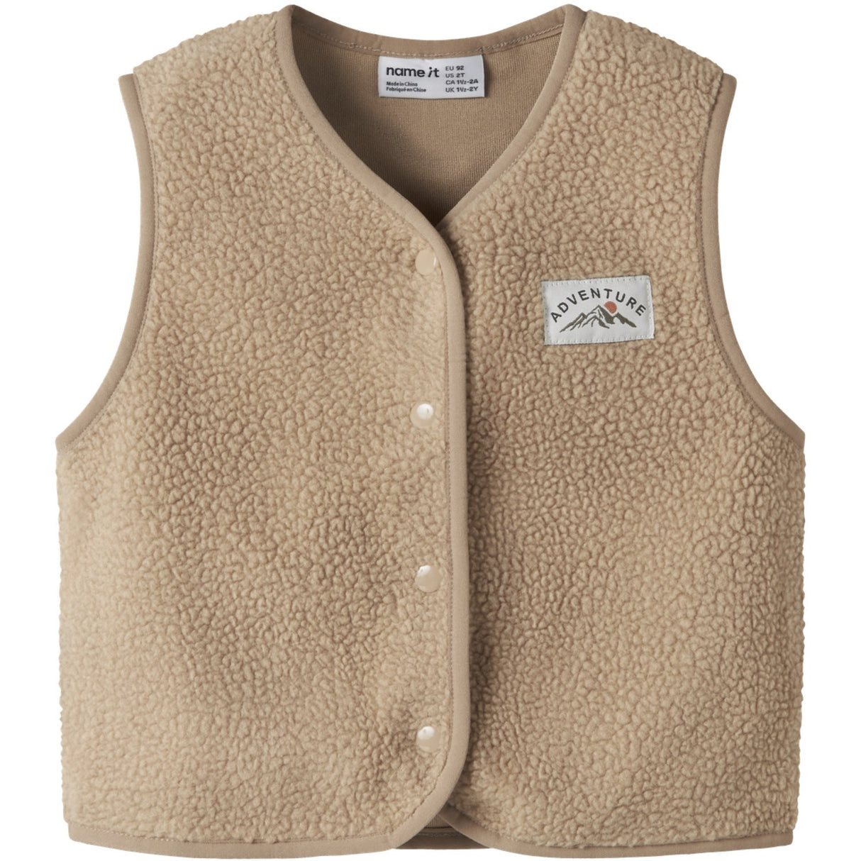 Name It Sesame Nmmowe Sl Nreg Bamse Vest