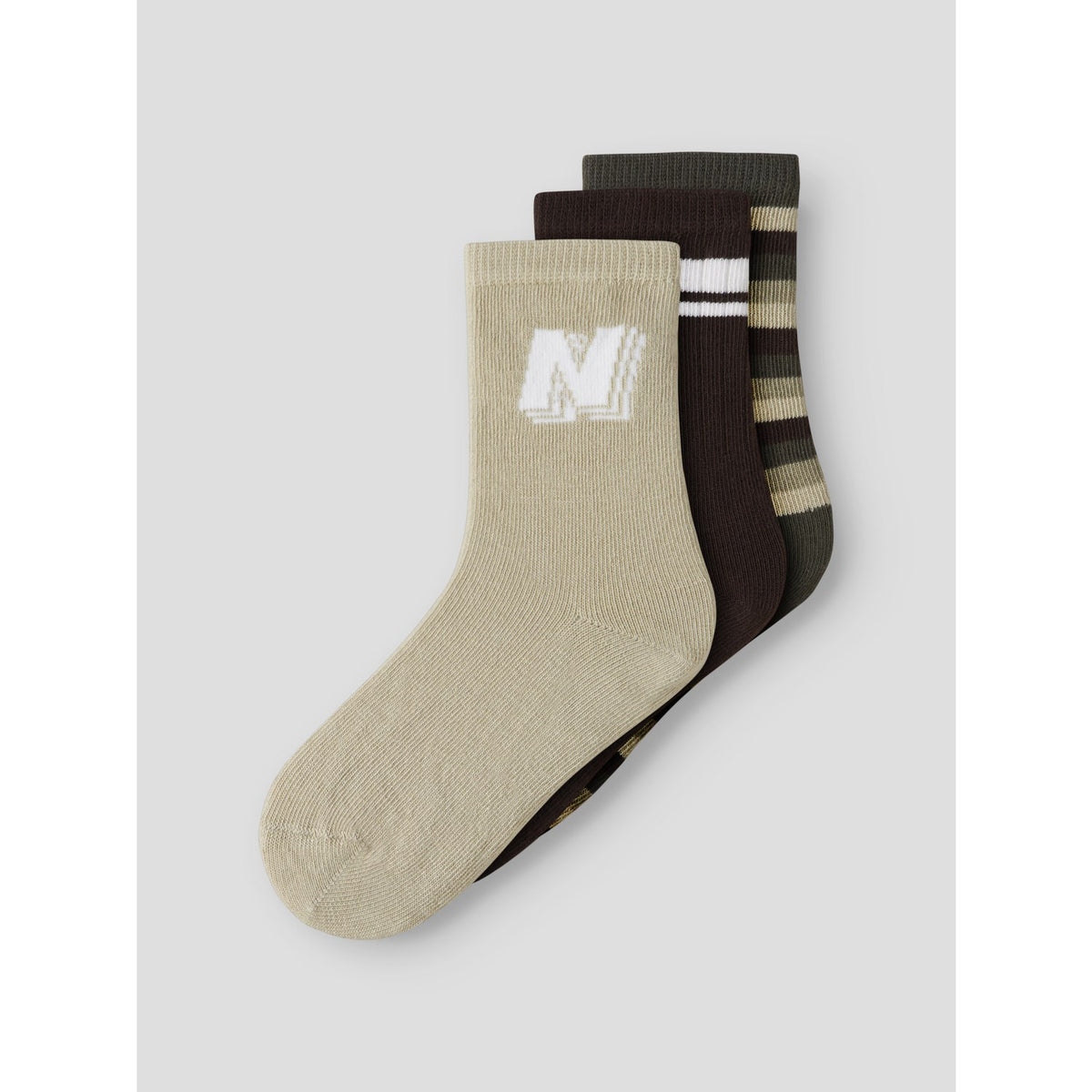 Name It Olive Night Nmmonel 3P Strømper