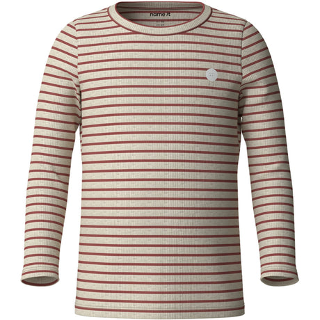 Name It Peyote Melange Nmfolycca Ls Xsl Top