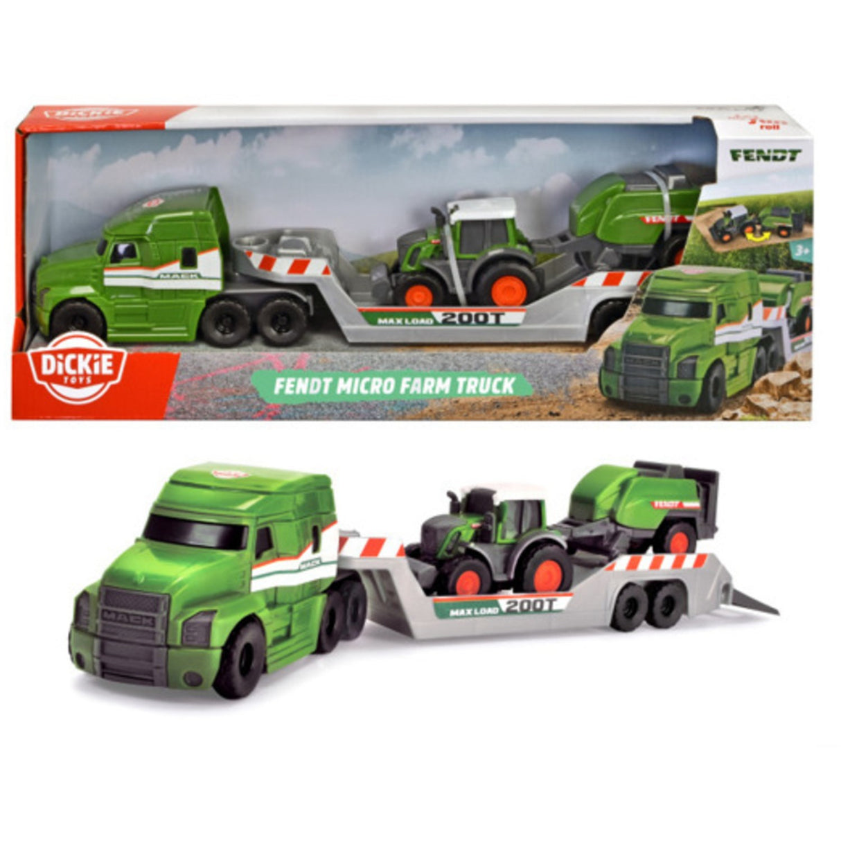 Dickie Toys Fendt Micro Farm Truck