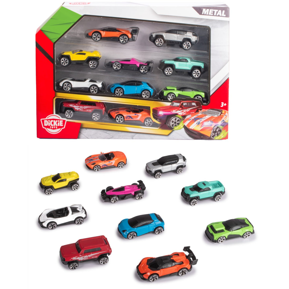 Dickie Toys Die-cast Vehicles 10 Pack