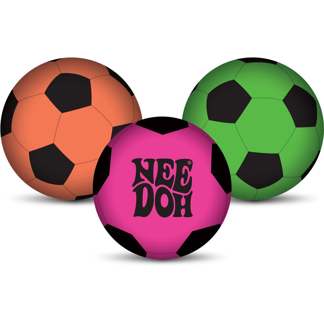 NeeDoh Hot Shots Football 3 Asst. CDU