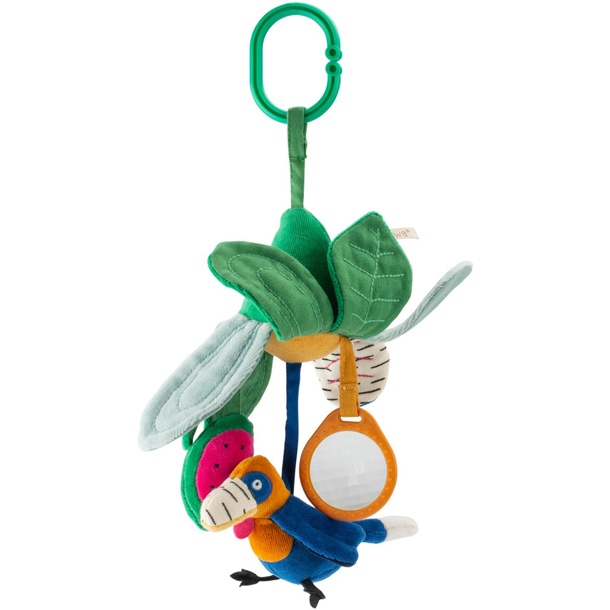 Moulin Roty Aktivitetsblomst Med Ophæng - La Forêt Mawa