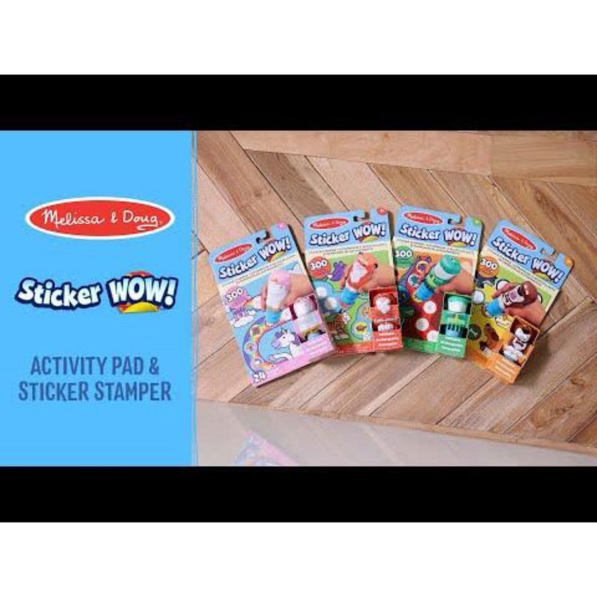 Melissa & Doug Grøn Sticker Wow! Activity Pad Set Dinosaur
