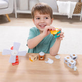 Melissa & Doug Multifarvet Blockables Playset Bondegårdens Venner 16Pcs