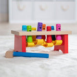 Melissa & Doug Multifarvet Hammerbænk Deluxe