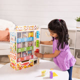 Melissa & Doug Multifarvet Legesæt - Salgsautomat: Snacks To Go
