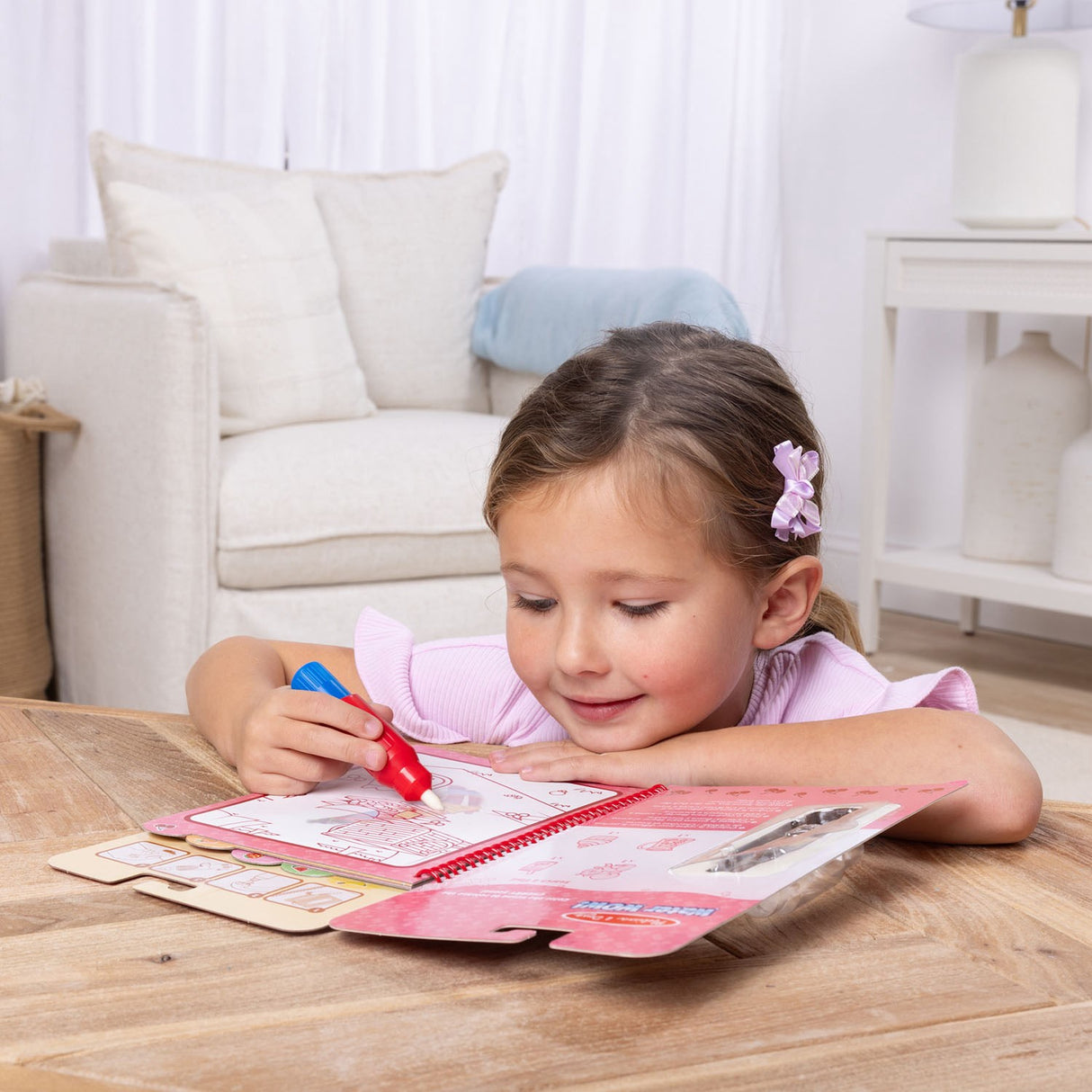 Melissa & Doug Rød Malebog "Water Wow!" Frugtdufte