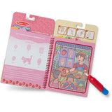 Melissa & Doug Rød Malebog "Water Wow!" Frugtdufte